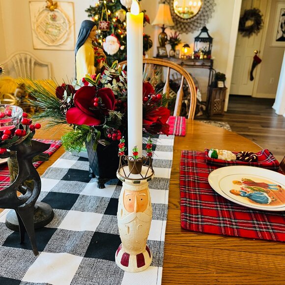 Enesco Santa candle holder - Picture 8 of 9